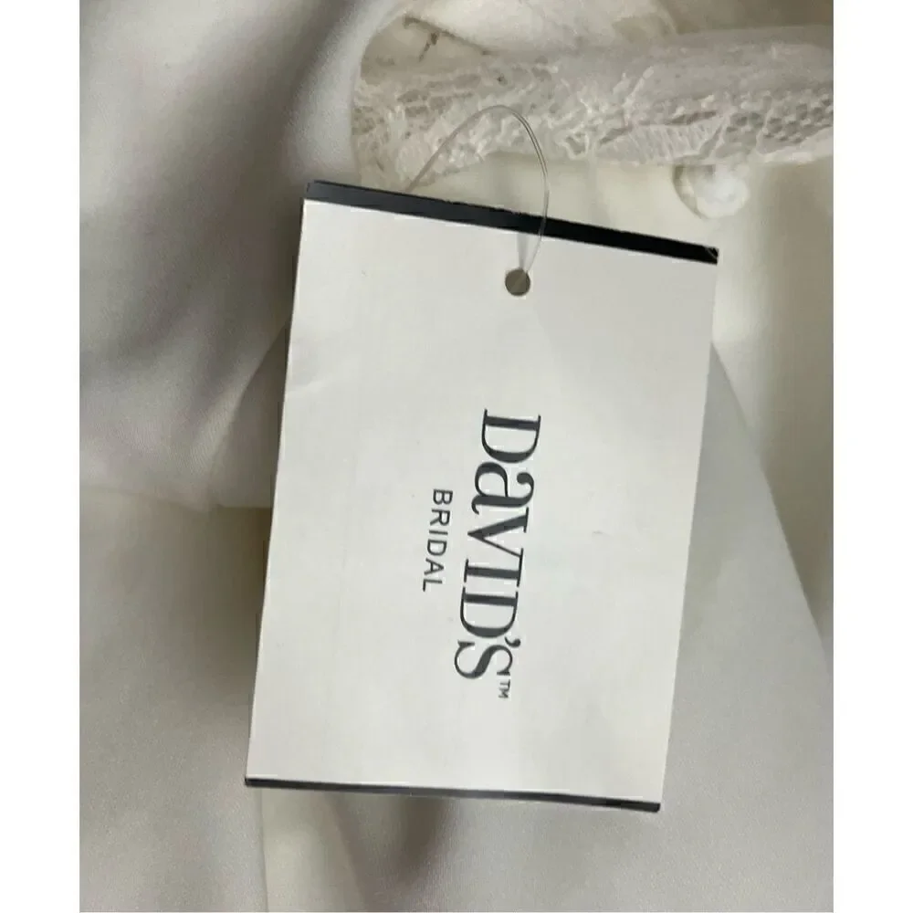 David’s Bridal Junior Bridesmaid Dress / SZ: 10 / NWT - Picture 9 of 9